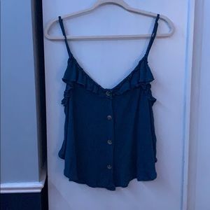 super cute blue tank!
